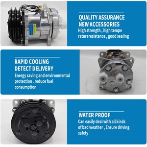 Compresor de Aire Acondicionado para Automóvil QP5H09-1821 3120205 para Bobcat 505 5h09 - Product Image 5