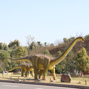 Los niños parque de tamaño <span class=keywords><strong>real</strong></span> <span class=keywords><strong>dilophosaurus</strong></span> dinosaurio modelo - Product Image 1