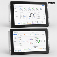 Sistema de Automatización de Edificios Inteligente con Montaje Empotrado Android Todo en Uno de 7/10.1/15.6/21.5 Pulgadas RK3562 RK3568, Almacenamiento de Energía de Batería