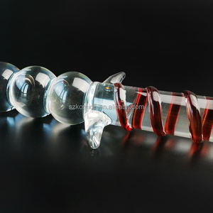 Groothandel <span class=keywords><strong>Dildo</strong></span> Shop 9.1Inch 23Cm Grote Glazen <span class=keywords><strong>Dildo</strong></span> Enorme Dikke Lange Crystal Realistische <span class=keywords><strong>Dildo</strong></span> Voor Mannen - Product Image 6