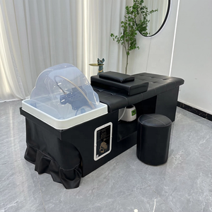 Cabeza de lujo <span class=keywords><strong>spa</strong></span> terapia de agua salón de lavado de cabello champú tailandés silla de masaje cama - Product Image 4