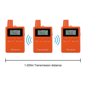 2403-2483Mhz RC2401 Reiseleiter zum Führen von Touren Wireless Explainer Lässt Touristen jedes Wort hören - Product Image 2
