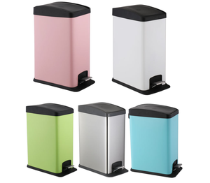 12L Pedal de pie de <span class=keywords><strong>basura</strong></span> de acero inoxidable puede perder la cesta de <span class=keywords><strong>basura</strong></span> <span class=keywords><strong>cubo</strong></span> de <span class=keywords><strong>basura</strong></span> para la <span class=keywords><strong>cocina</strong></span> - Product Image 4