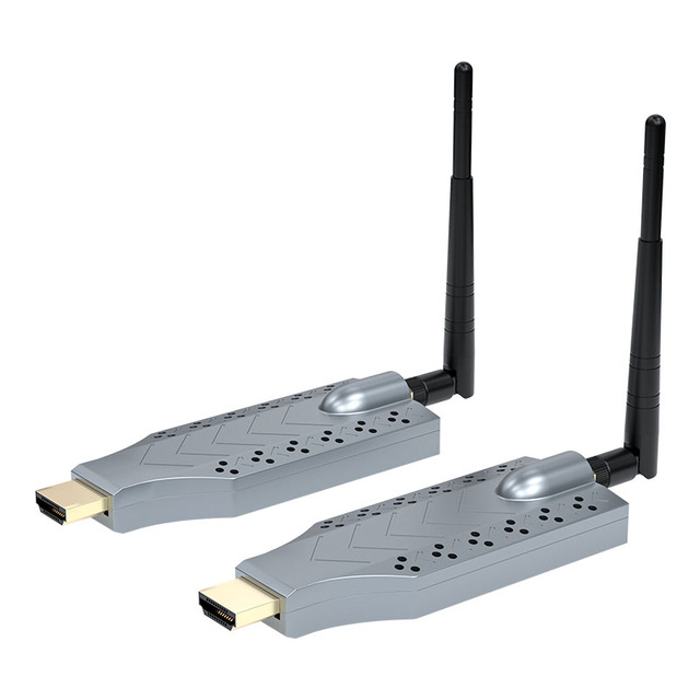 200m Wireless for HDMI Extender 1080P WiFi Display Dongle Aluminum Alloy Screen Mirroring