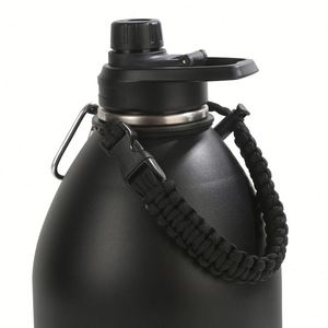 64oz/87oz/128oz Large-Capacity Double Wall Stainless Steel Vacuum <b>Flask</b> Water <b>Bottles</b> with Lid for Outdoor Travel Camping - Product Image 3