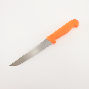 Coltello da Macellaio Professionale da 6 Pollici con Bordo Scanalato, in Acciaio, per Lavorazione Carne e Disosso - Product Image 1