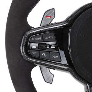 Volante Sportivo Completo in Alcantara per <span class=keywords><strong>BMW</strong></span> G20 G22 G30 <span class=keywords><strong>G31</strong></span> M2 G87 M3 G80 M4 G82 G42 M5 F90 F80 F82 F95 X3M F97 M340i M440i - Product Image 4