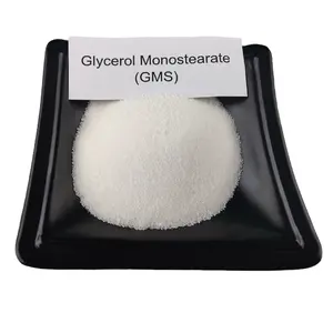 Additive Manufacturer Factory Supply Distilled Monoglyceride E471 Food Grade Glycerol Monostearate 99% Powder