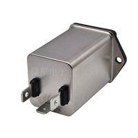Connecteur d'assurance 6A 125/250VAC C14 Prise de filtre EMI d'entrée avec porte-fusibles Type de vis pour équipement