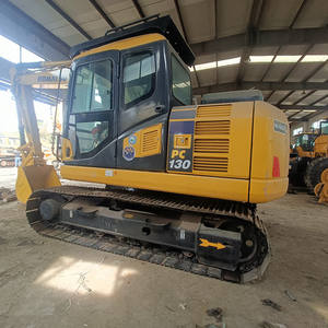 Excavadora de cadenas pequeña Komatsu PC130-7 usada con motor Isuzu y bomba hidráulica - Alta eficiencia, entrega rápida - Product Image 1