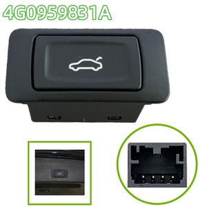 JIANGRUIYA Nuevo Botón de Apertura de <span class=keywords><strong>Maletero</strong></span> Trasero de Repuesto 4G0959831A para Audi A4/A6/A7/A8/<span class=keywords><strong>Q3</strong></span>/Q5/Q7 con Garantía de Un Año - Product Image 1