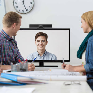 كاميرا احترافية بدقة 2K مع ميكروفون ومكبرات صوت، كاميرا ويب للمؤتمرات لغرف الاجتماعات الصغيرة والسفرات التجارية - Product Image 4