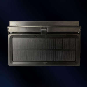 Ventilador <span class=keywords><strong>de</strong></span> escape para coche con energía solar, tres salidas, para colgar en la ventana, ahorrador <span class=keywords><strong>de</strong></span> energía, ABS, elimina olores, refrigeración automática - Product Image 5