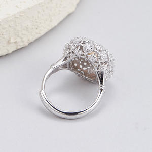 Bague en argent massif 925 de style vintage avec pierre d'opale - Product Image 4