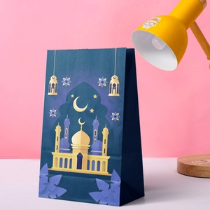 Party Favors Muslim Ramadan Party Supplies Eid Mubarak Gift Favors Ramadan Kareem <b>Paper</b> Bags <b>Tissue</b> <b>Paper</b> Candy Gift Bags <b>Paper</b> - Product Image 5
