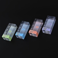 Boîtes d'emballage transparentes en plastique vinyle PVC PET transparentes personnalisées Boîte d'emballage de stockage transparente pour ventilateur