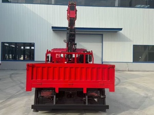 Camion Foton 4x2 de 3,2 tonnes équipé d'une grue, grue à bras droit de 4 tonnes avec pompe hydraulique, grue à commande moteur. - Product Image 6