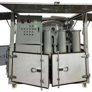 Máquina de filtro de aceite lubricante de destilación al vacío ZYD200, transformador de aceite a aceite base, 1/2" - Product Image 4