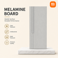 Panneau décoratif en mélamine MDF professionnel de qualité supérieure, résistant à l'eau, pour fabricant de portes