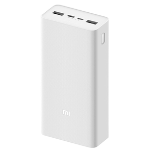 Banque d'alimentation <span class=keywords><strong>Xiaomi</strong></span> Mi <span class=keywords><strong>30000mAh</strong></span> Haute capacité Charge rapide Sortie 18W Entrée USB Intelligent Li-Polymère Lithium Utilisation en extérieur 5V - Product Image 1