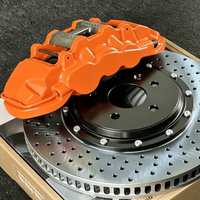 Système de freinage modifié, étriers de frein à 6 pistons avec disques de frein 380/400 mm pour les modèles Honda Civic Fit Jazz, BMW F10 F22 F30 E90 E92