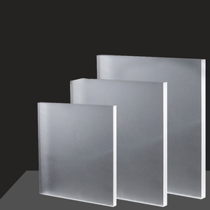 Hoja de plástico acrílico perspex mate hoja de vidrio acrílico esmerilado transparente para pérgola - Product Image 5