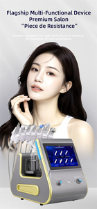 Appareil multifonctionnel 8-en-1 pour le soin de la peau avec hydradermabrasion pour un nettoyage facial en profondeur, équipement pour usage domestique - Product Image 5