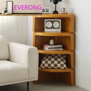 Table basse de salon en plastique amovible de style nordique, idéale pour les petits appartements, avec design modulable et assemblage facile – Mobilier de maison tendance. - Product Image 4