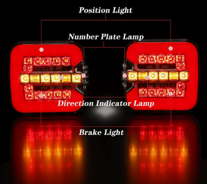 <span class=keywords><strong>Feux</strong></span> <span class=keywords><strong>arrière</strong></span> de <span class=keywords><strong>remorque</strong></span> <span class=keywords><strong>sans</strong></span> <span class=keywords><strong>fil</strong></span> à LED et <span class=keywords><strong>feux</strong></span> de voiture avec montage magnétique 12V Modèles les plus vendus en Europe et en Amérique - Product Image 6