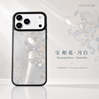 Coque de téléphone antichoc et anti-rayures en TPU et acrylique, motif floral, électroplaquée miroir, pour iPhone 18 17 16 15 Pro Max – Fournisseur OEM ODM