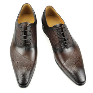 Zapatos <span class=keywords><strong>Oxford</strong></span> de Lujo Personalizados en Cuero Negro para Bodas, Oficina, Fiestas, Vestidos, Estilo Café con Punta en Pico para Otoño e Invierno - Product Image 5