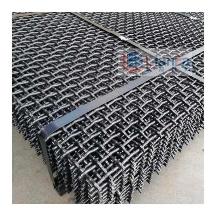 Anping Ore Crusher Layar Mesh Pabrik Pengayak Tambang Screen Mesh Bergetar Layar Saringan Mesh