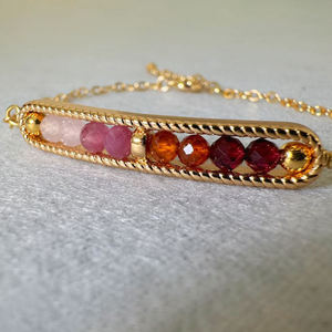 Quartz Rose Naturel Pierres Précieuses Simple <span class=keywords><strong>Yoga</strong></span> Reiki Bijoux 3mm Guérison Perles <span class=keywords><strong>De</strong></span> Cristal Bracelet pour Femmes Cadeaux - Product Image 2