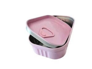 Boîte de <span class=keywords><strong>conserve</strong></span> vide personnalisée pour <span class=keywords><strong>sardines</strong></span> avec couvercle amovible, étanche, pour bougies, crèmes et cosmétiques - Product Image 5