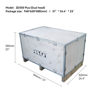 Máquina de Corte de Papel Computarizada Purcell ZD350 PLUS, Cortadora de Etiquetas con Motor Servo, Alimentación Automática, Plotter para Hacer Cajas