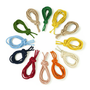 Strago di <span class=keywords><strong>corda</strong></span> di iuta colorato naturale a 3 fili 4mm 5mm 6mm artigianato fai da te in <span class=keywords><strong>macramè</strong></span> <span class=keywords><strong>corda</strong></span> di tela decorativa per la casa - Product Image 4