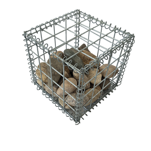 Panier de gabions à <span class=keywords><strong>prix</strong></span> d'usine mur de soutènement rempli de <span class=keywords><strong>pierre</strong></span> galvanisé à chaud soudé forme de trou carré fil de fer coupé en <span class=keywords><strong>gabion</strong></span> - Product Image 4
