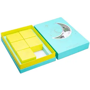 GraceSmart-caja de mooncake de 6 cavidades, caja de regalo de 150g de mooncake, embalaje y bolsas