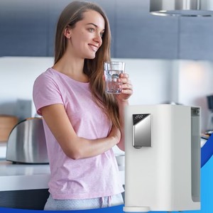 Dispensador de Agua de Sobremesa al por Mayor, Sistema de Filtro de Agua por Ósmosis Inversa Fría y Caliente, Dispensador de Agua Independiente con Filtro - Product Image 2