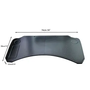 Foldable PC Laptop Tray Table Front Car Desk for Tesla Model Y & Model 3 for Working Travel & Eating Lunch Interior Accessory
