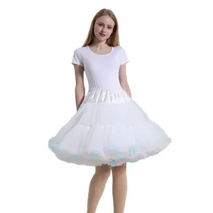 Daily Party Prom Adult Extended Puffy Dress plus size women's clothing elegant Tutu Pettiskirt