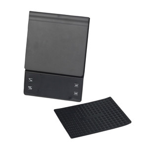 Balance à café numérique avec minuteur, balance électronique de haute précision pour café filtre, tapis en silicone, balance de cuisine en grammes - Product Image 5