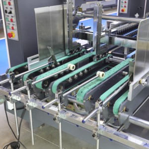 1200 automatica 1450mm arrotolatore PCS-Y raccoglitore 1800MM scatola di cartone ondulata automatica scatole pieghevoli macchinari per incollare - Product Image 2