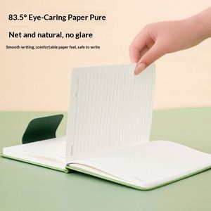 Carnet de notes professionnel A5 en cuir PU de qualité supérieure, reliure cousue avec boucle, agenda de bureau, enregistrement de réunions, 100 feuilles imprimables - Product Image 3