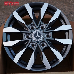 Nuevas Llantas de Aleación <span class=keywords><strong>R16</strong></span> 16*6.5J 6x130 84.1 con Acabado Plateado y Diseño Cóncavo, con 3 Años de Garantía para Reemplazo en Mercedes Sprinter - Product Image 3