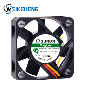 Ventilador SUNON MagLev <span class=keywords><strong>MF40102VX</strong></span>-Q00U-A9D 40x40x10mm 24V DC 1.44W Siemens Silencioso para Impresora 3D, Ventilador Axial Ultrafino 4010 para Inversor - Product Image 1