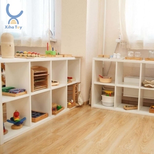 Scuola materna scuola materna scuola materna bambini attrezzature da camera <span class=keywords><strong>Montessori</strong></span> in legno scuola materna armadietto di stoccaggio della scuola materna - Product Image 1