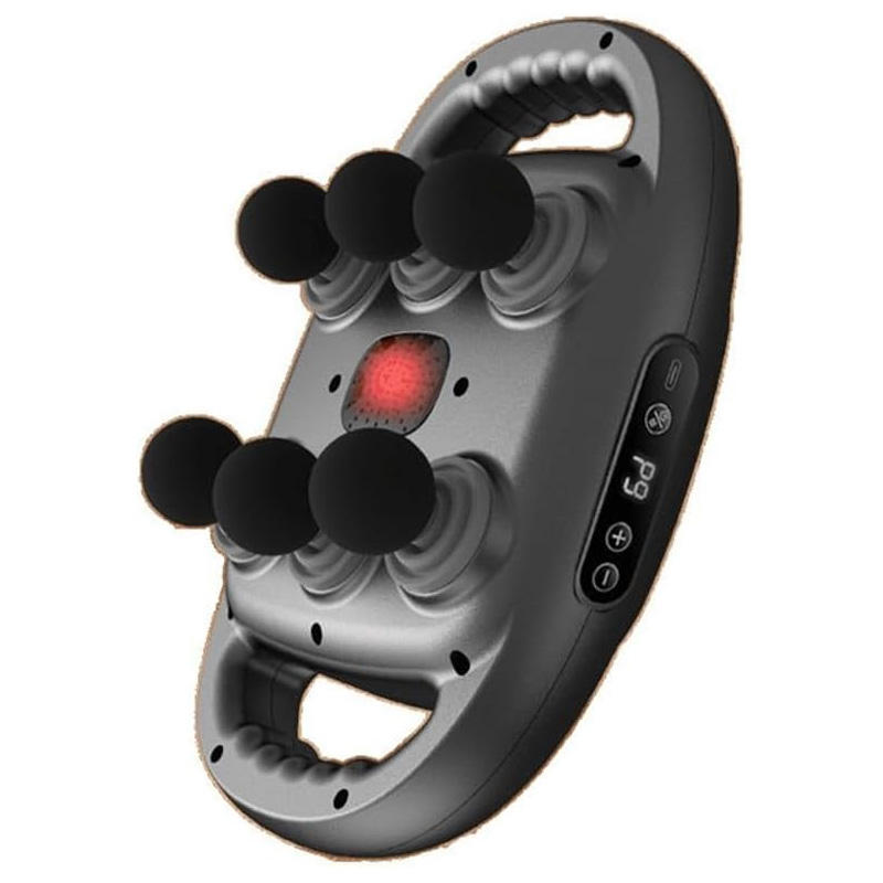 12 black massage heads