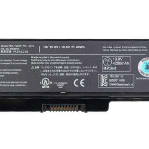PA3817U-1BRS 10.8V-4400MAH-48WHトーシバ用衛星3817 L600-26S 05K K01 85B 57B 59R 58W K06Bノートパソコン用バッテリー - Product Image 4