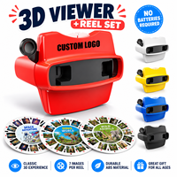 Visionneuse de diapositives 3D personnalisée en ABS, coffret cadeau éducatif STEM pour enfants, mariage, entreprise, vente en gros